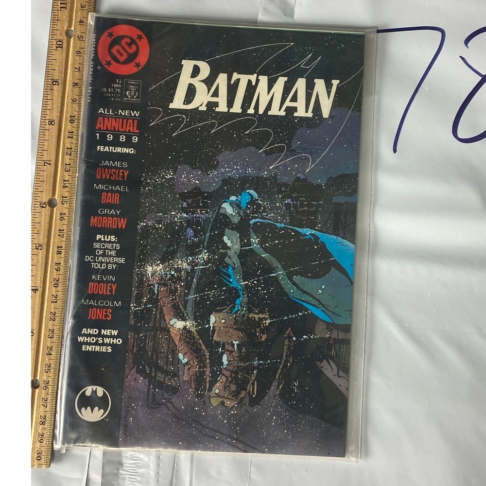 Batman Annual #13 (1989) DC Comics – James Owsley, Michael Bair, Gray‎ Morrow